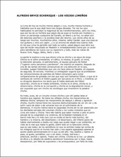 Portada Los viejos limeños