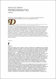 Portada Perenigratio