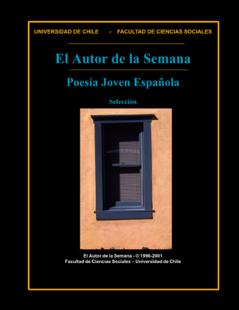 Portada Poesía Joven Española
