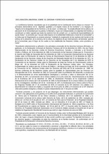 Portada Declaración universal sobre el genoma y derechos humanos