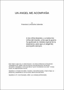 Portada Un ángel me acompaña
