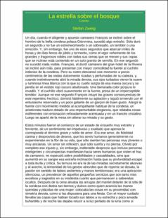 Portada La estrella sobre el bosque