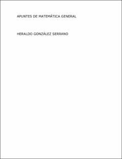 Portada Apuntes de matemática general