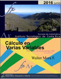 Portada Cálculo en varias variables