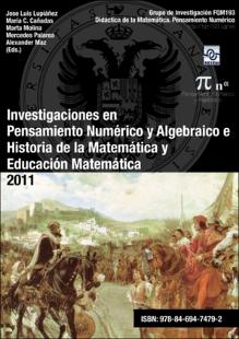 Portada Investigaciones en pensamiento numérico y algebraico e historia de la matemática y educación matemática