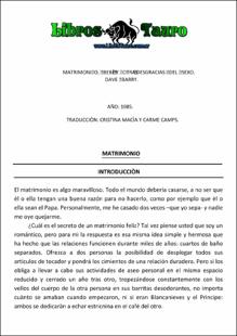 Portada matrimonio bebes y otras desgracias del sexo