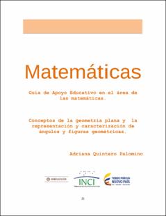 Portada Módulo Matemáticas Geometría