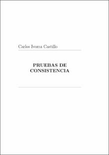 Portada Pruebas de consistencia