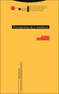 Portada Concepciones de la metafísica : Enciclopedia IberoAmericana de Filosofía Volumen 17