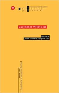 Portada Cuestiones metafísicas : Enciclopedia IberoAmericana de Filosofía Volumen 26