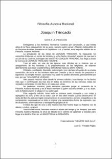 Portada Filosofía austera racional
