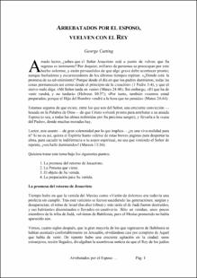 Portada Arrebatados por el esposovuelven con el rey