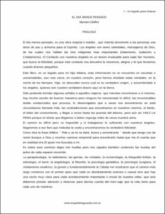 Portada El día menos pensado
