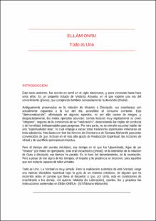 Portada Todo es uno