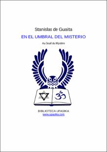 Portada En el umbral del misterio