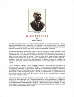 Portada Hipotiposis
