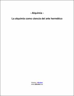 Portada La alquimia como ciencia del arte hermético