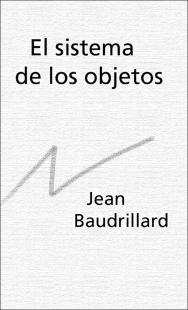 Portada El sistema de los objetos