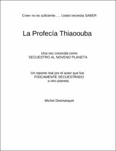 Portada La profecía thiaoouba