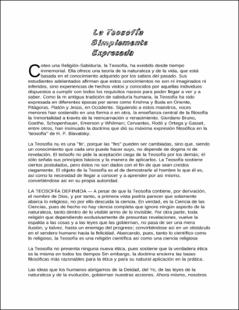 Portada La teosofía simplemente expresada