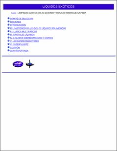 Portada Liquidos exóticos