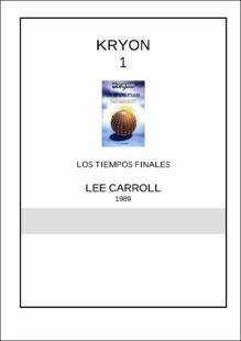 Portada Los tiempos finales