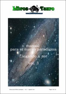 Portada Manual para el nuevo paradigma. Vol. 3. Llegando a ser