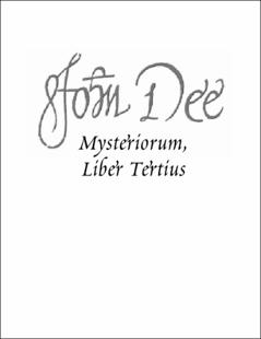 Portada Mysteriorumliber tertius