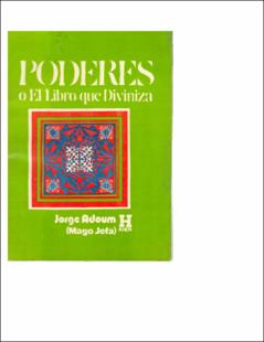 Portada Podereso; El libro que diviniza