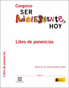Portada Congreso ser adolescentehoy : libro de ponencias