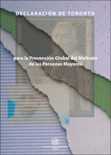 Portada Declaración de Toronto para la prevención global del maltrato de las personas mayores