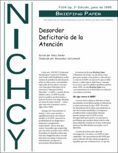 Portada Desorden deficitario de atención