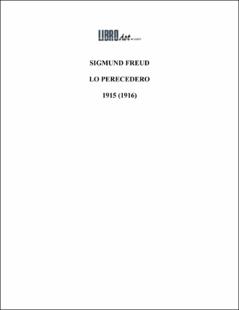 Portada Lo perecedero