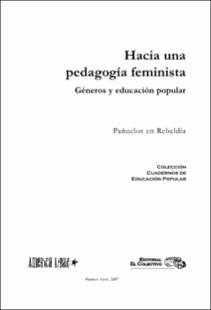 Portada Hacia una pedagogía feminista : géneros y educación popular