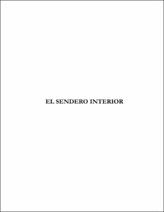 Portada Sendero interior