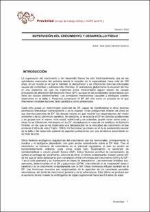Portada Supervisión del desarrollo físico