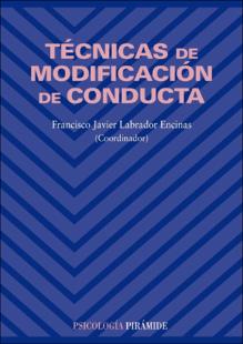 Portada Técnicas de modificación de conducta