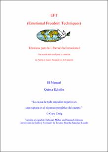 Portada Técnicas para la liberación emocional : una ayuda universal para la curación : la puerta al nuevo rascacielos de curación