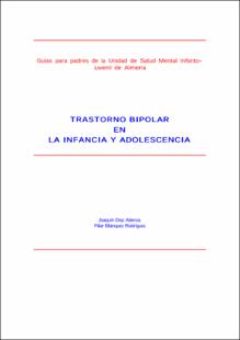 Portada Trastorno bipolar en infancia y adolescencia