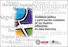 Portada Incidencia política y participación ciudadana de las mujeres