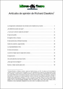 Portada Articulos de opinion de richard dawkins