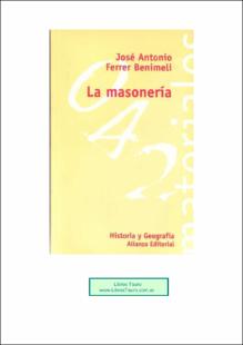 Portada La masonería