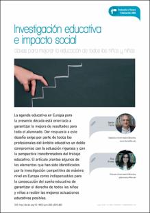 Portada Investigación educativa e impacto social