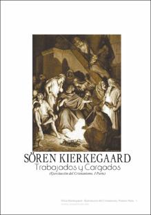 Portada Trabajados y cargados : ejercitación del cristianismo, I parte
