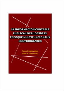 Portada La información contable pública local desde el enfoque multifuncional y multiorgánico