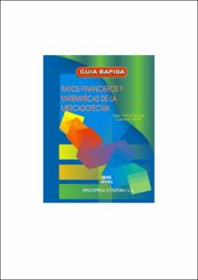 Portada Ratios financieros y matemáticas de la mercadotecnia : guía rápida