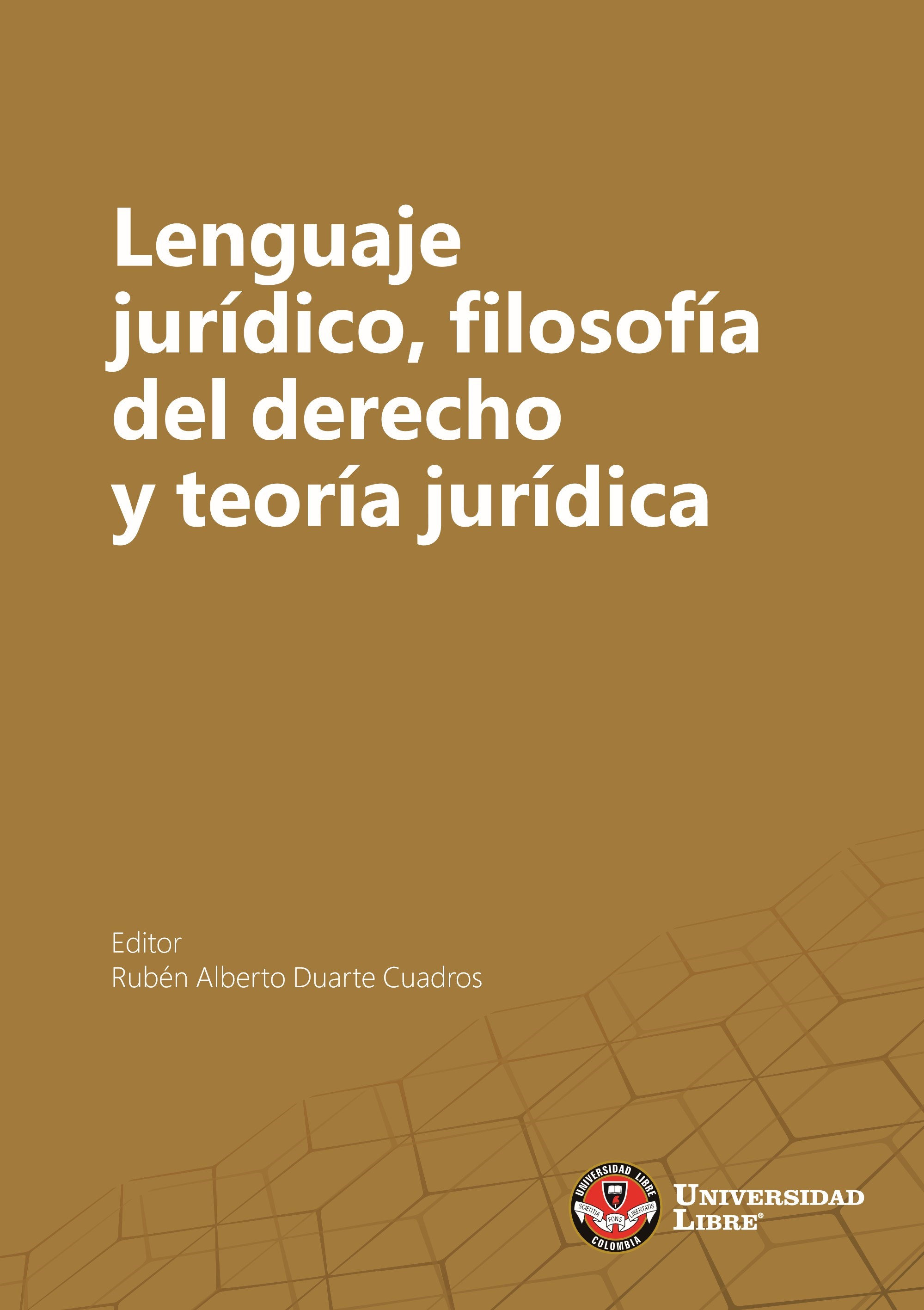 Portada Lenguaje jurídico, filosofía del derecho y teoría jurídica