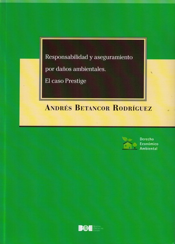 Portada Responsabilidad y aseguramiento por daños ambientales