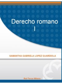 Portada Derecho Romano I