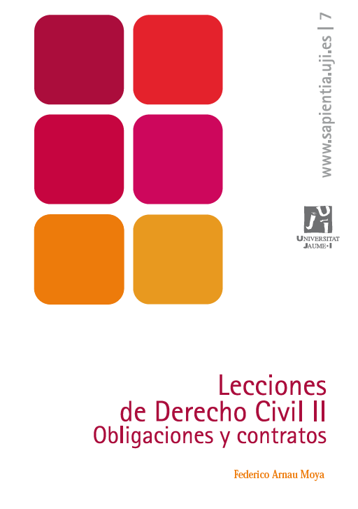 Portada Lecciones de Derecho Civil II Obligaciones y contratos